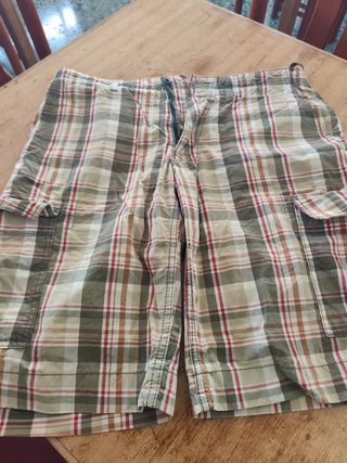 Bermudas Dockers XL - Beige/Verde