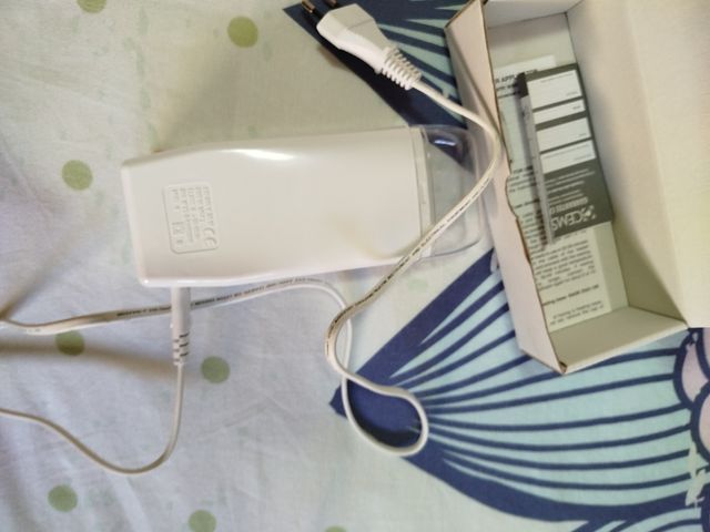 Aparato cera depilación blanco