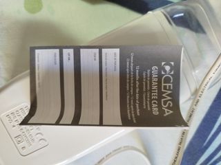 Aparato cera depilación blanco