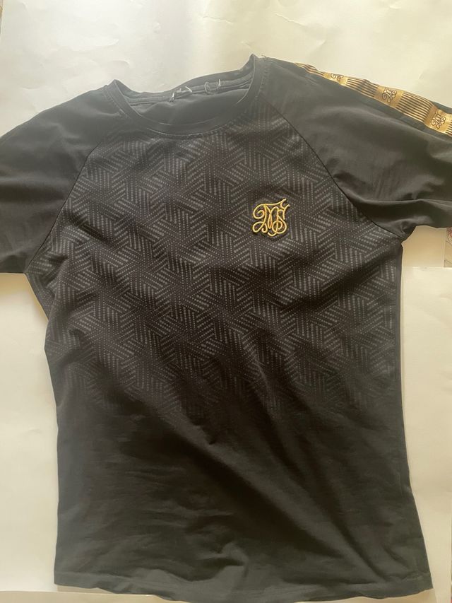 Camiseta Siksilk negra - Talla M