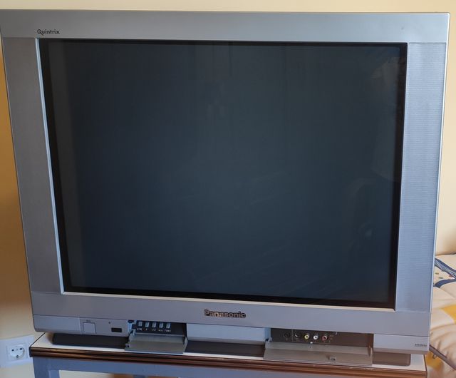 TV Panasonic CRT - Gris plata