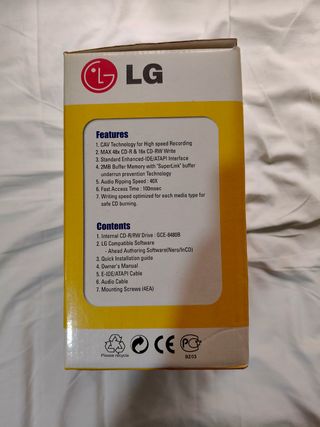 Grabadora Regrabadora LG Interna.