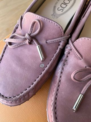Zapatos Tod’s Gommino mujer rosa talla 36