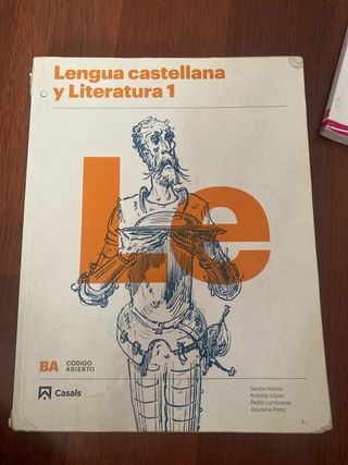 Lengua castellana y Literatura 1BA 2019