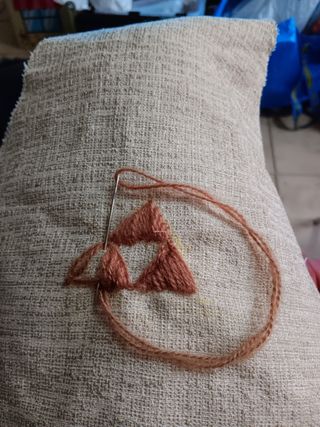 Bolso bandolera arpillera