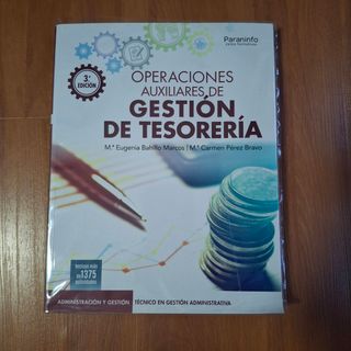 Operaciones auxiliares de gestión de tesorería
