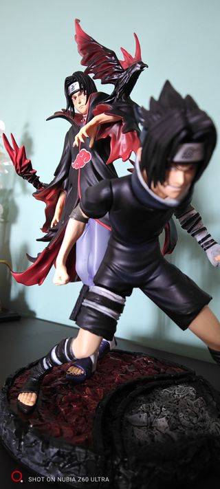 Figure Uchiha Itachi e Sasuke Statua 32 cm NARUTO