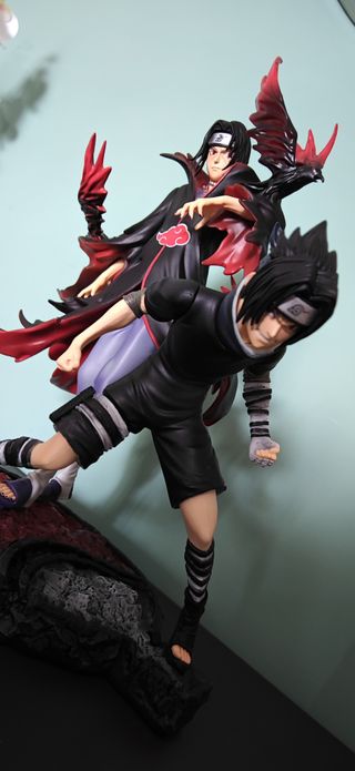 Figure Uchiha Itachi e Sasuke Statua 32 cm NARUTO