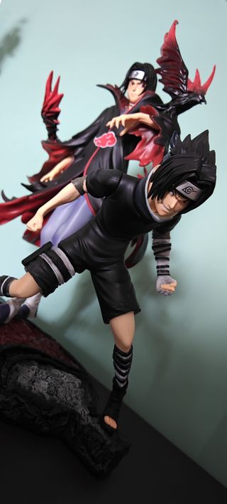 Figure Uchiha Itachi e Sasuke Statua 32 cm NARUTO