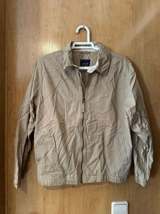 Chaqueta Zara beige entretiempo