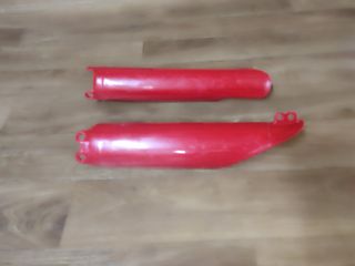 Protectores horquilla Honda CRF 450R rojos