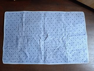 Alfombra hojas azules - Verde