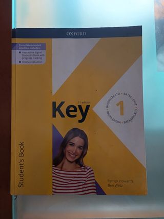 Libro Key 1 Bachillerato 2ª edicion