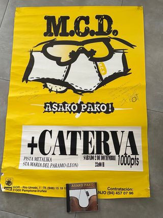 MCD “ASAKO PAKO”
CD + POSTER