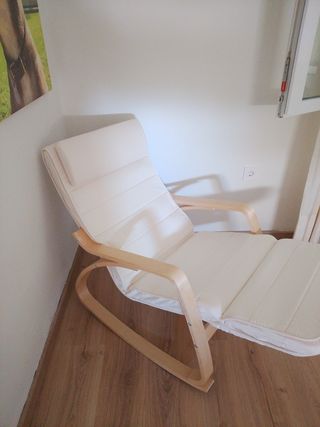 Silla mecedora Amazon - Blanca