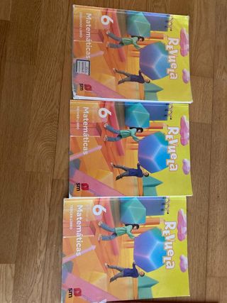 Libros de texto de sexto de primaria 