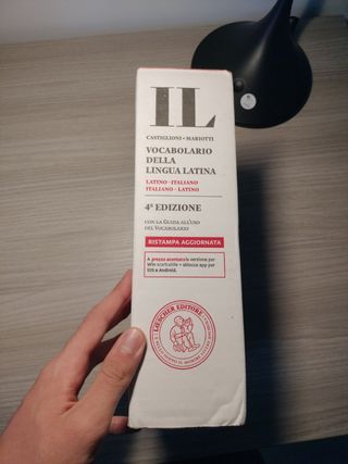 Il vocabolario della lingua latina. Latino-italian
