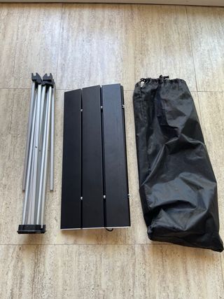 Mesa camping plegable pequeña

