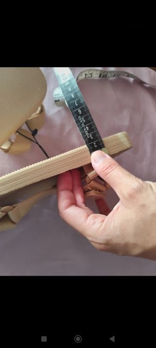 Chanclas beige nuevas
