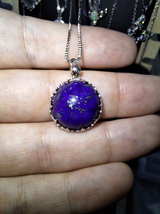 Collana Lapislazzuli: ciondolo naturale