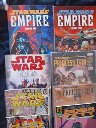 Lote de Cómics Star Wars (en inglés y español)