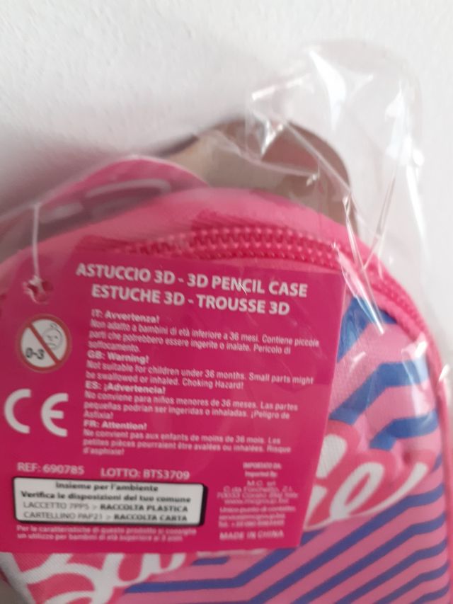 Astuccio Barbie 3D rigido