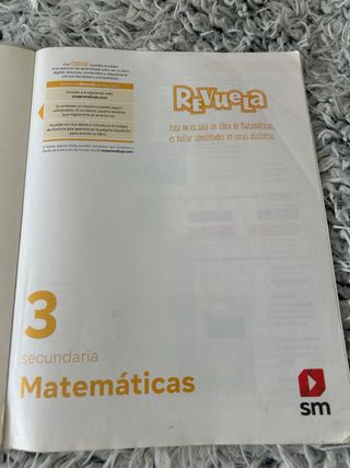 Matemáticas. 3 Secundaria. Revuela. Comunidad d...