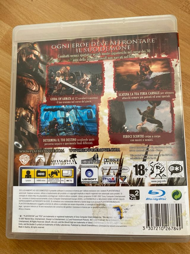 PS3 (PlayStation 3) - Beowulf