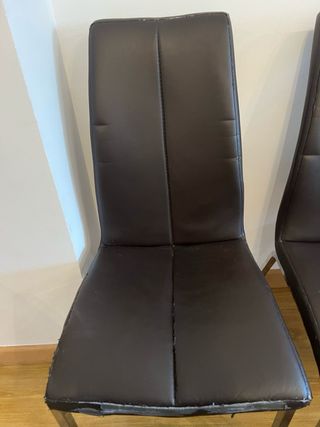 6 Sillas Comedor Marrón