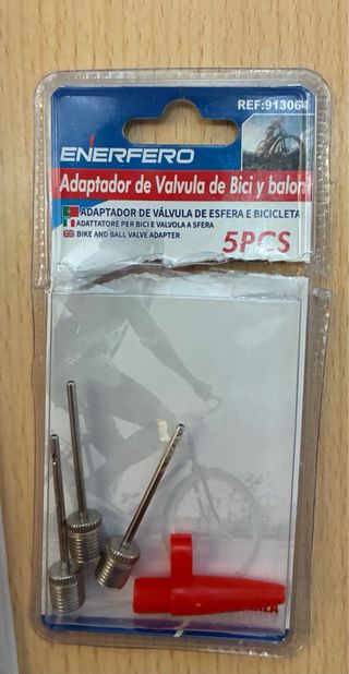 Hinchador Bicicleta Enerfero + Boquillas