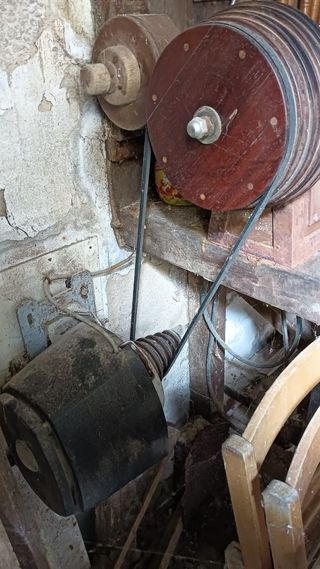Máquinas carpintería antiguas