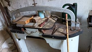 Máquinas carpintería antiguas