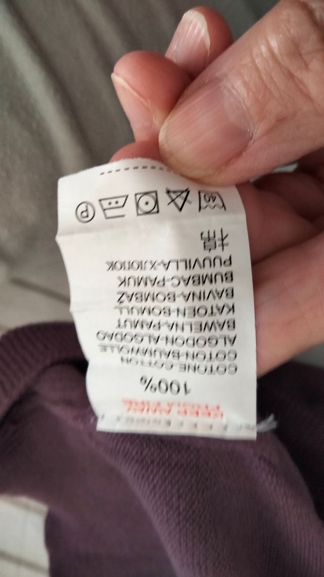 Maglione Uomo Viola - V collo