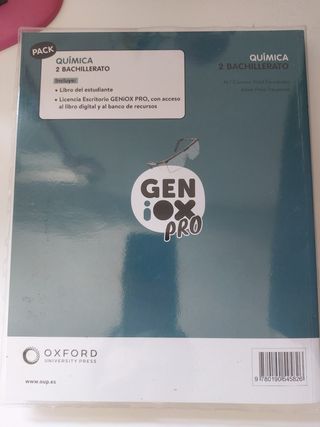 Química 2º Bachillerato. Libro del estudiante. ...