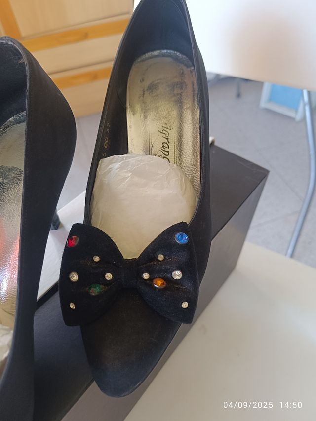 Zapatos negros fiesta talla 37