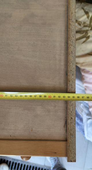 Armario cama plegable madera con colchón 