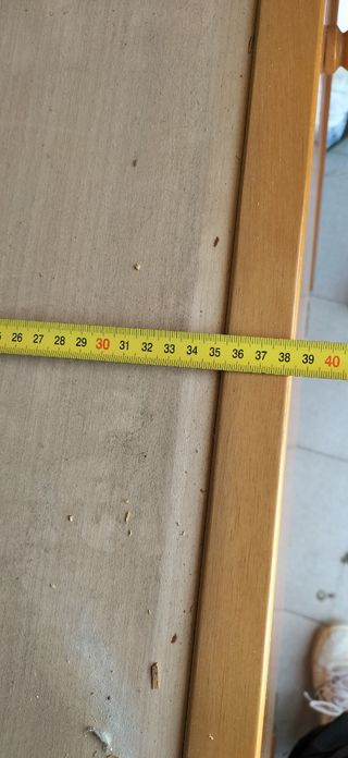Armario cama plegable madera con colchón 