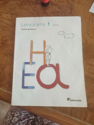 CARTILLA DE LECTURA LETRA A LETRA 1 PRIMARIA