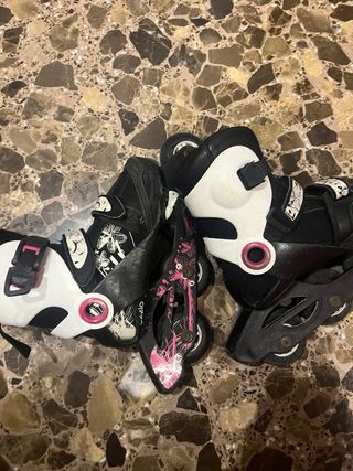 Patines Oxelo 4 ruedas talla 32-34