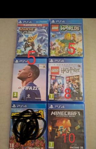 Pacchetto 5 giochi per PS4 (PlayStation 4)