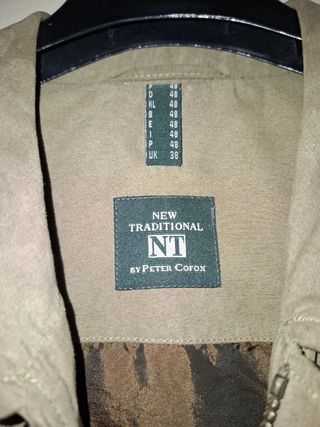 Chaqueta hombre beige-marrón Peter Cofox