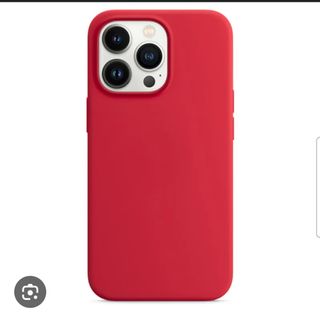 Funda silicona roja iPhone 13 Pro Max