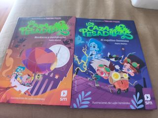 Los CazaPesadillas (2 libros). infantiles