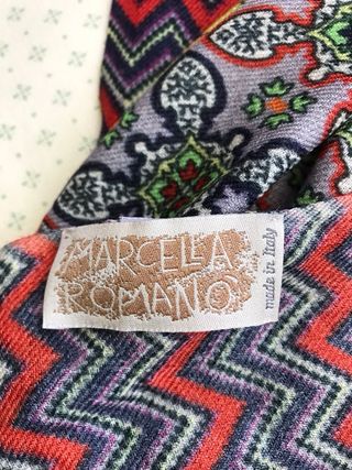 Maxi sciarpa Marcella Romanò multicolor