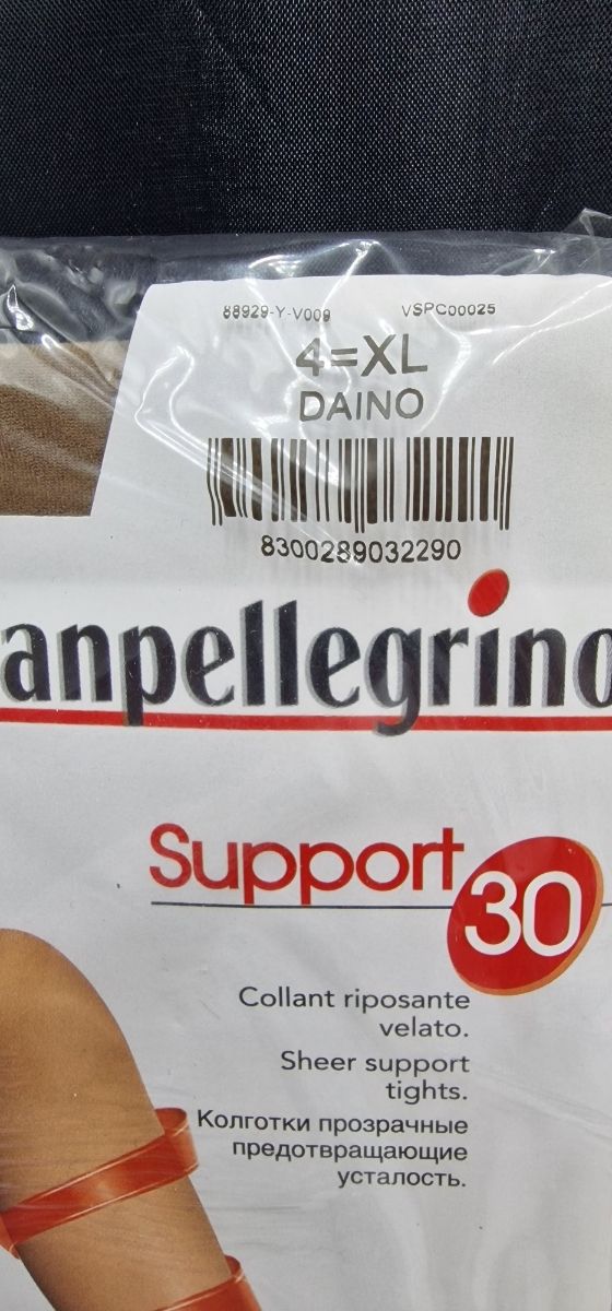 ​Lotto di 5 paia di Collant Nuovi, Taglia 4 (XL)