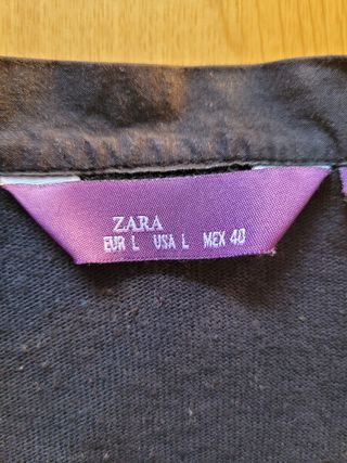 Jerséy Zara negro - Talla L