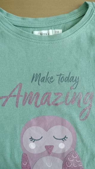 Camiseta Sfera niña 7-8 años