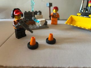 Lego set cantiere da demolizione 