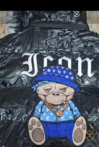 Chaqueta acolchada Iron Bear también ay talla L XL