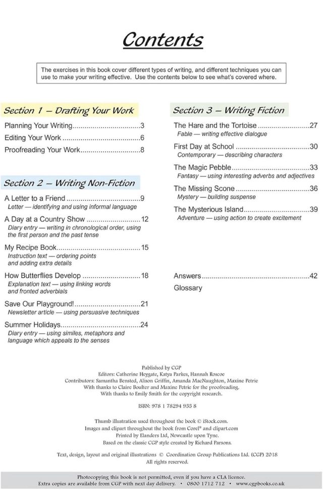 New KS2 English Writing Targeted Question Book